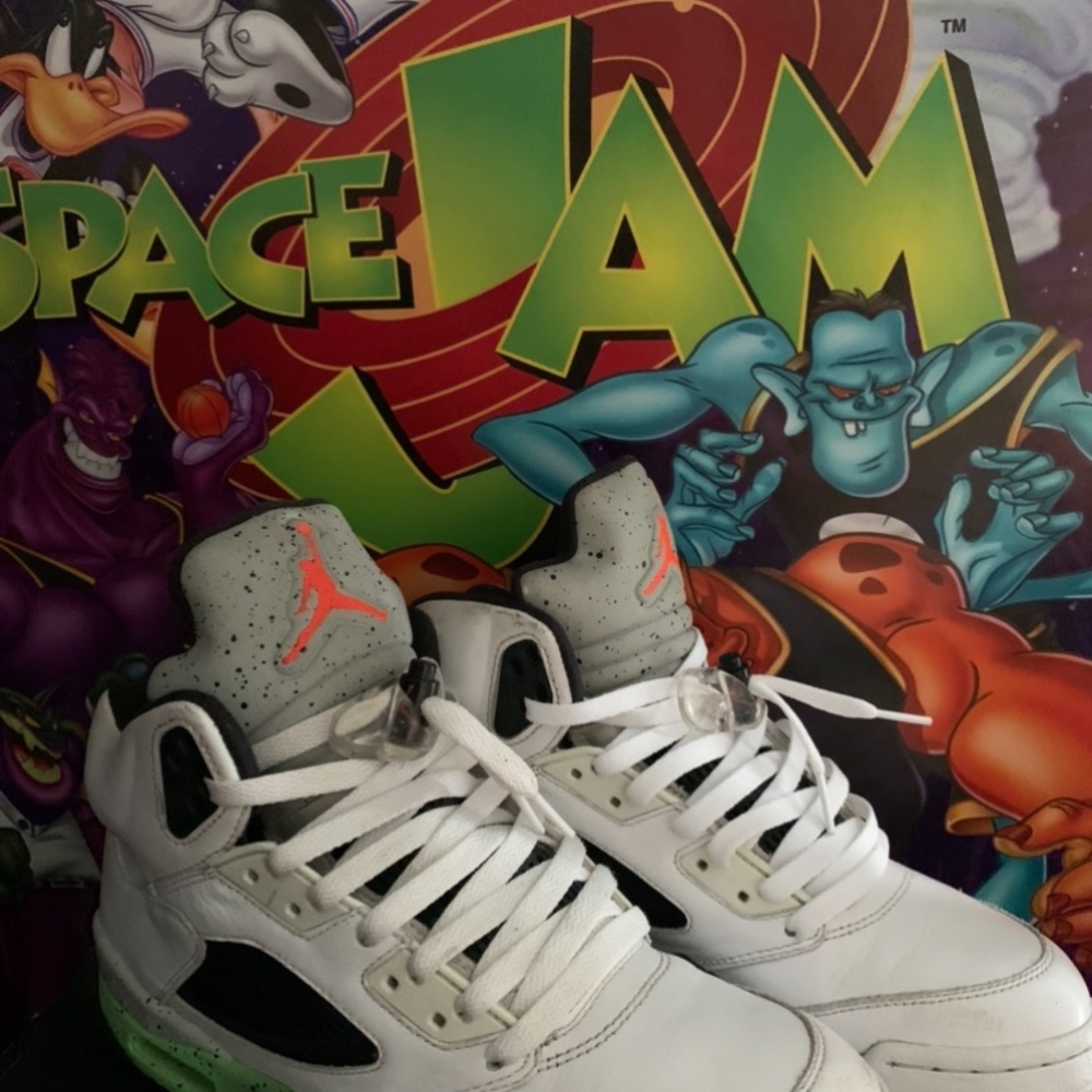 Jordan Retro 5 “Poison Green”
